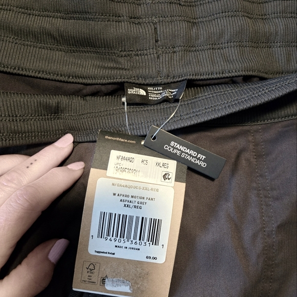 North Face hiking pants gray NWT - Picture 4 of 5